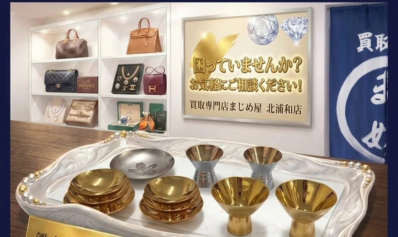 画像27761：「他店で断られて…」と困っていた70代女性が笑顔に！銀杯の隠れた価値までまじめに見落とさず買取り！ 